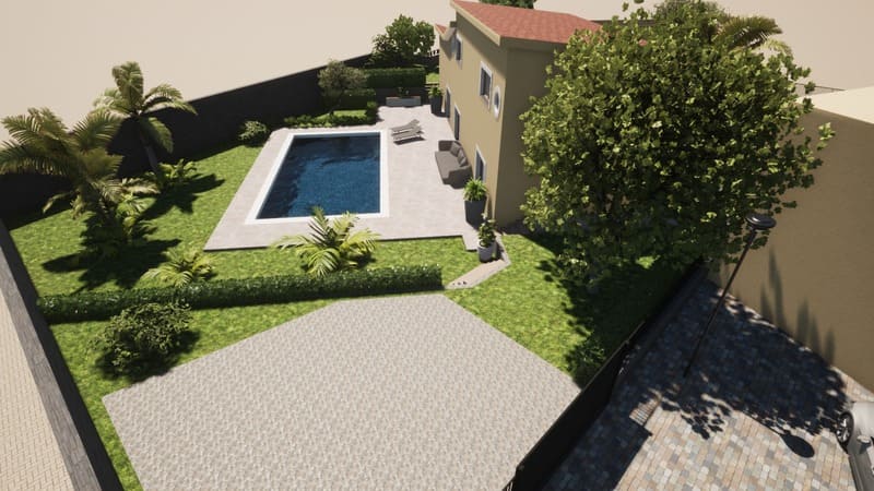 rendering vista dallalto